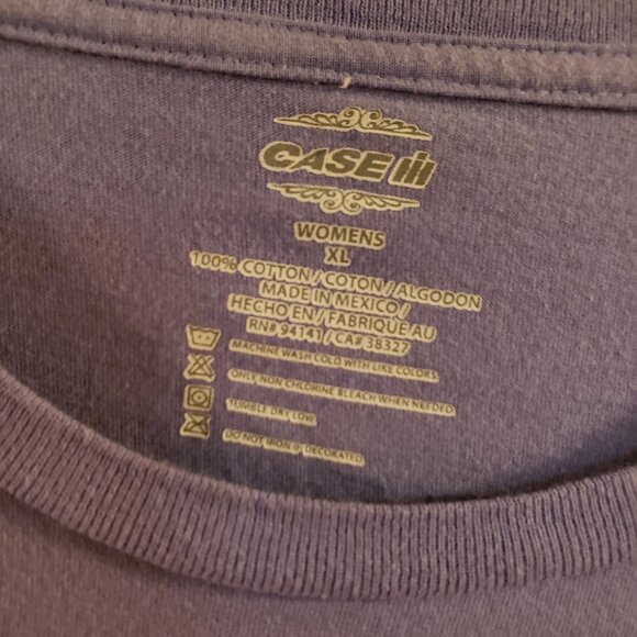 Case IH purple t-shirt sz XL - Picture 2 of 5